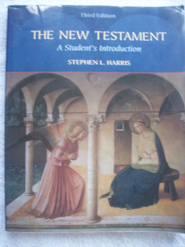 Imagen de archivo de The New Testament: A Student's Introduction a la venta por Gulf Coast Books