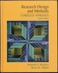 9780767405072: Research Design and Methods: a Process Approach