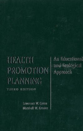 Beispielbild fr Health Promotion Planning: An Educational and Ecological Approach zum Verkauf von Open Books