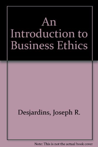 Beispielbild fr An Introduction to Business Ethics with Free Business Ethics PowerWeb zum Verkauf von SecondSale