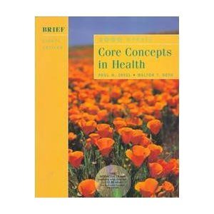 9780767412049: Core Concepts in Health: 2000 Update