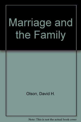 Marriage and the Family (9780767412124) by David H. Olson