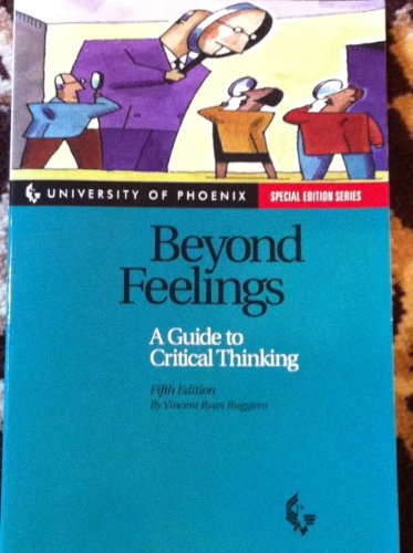 Stock image for Beyond Feelings: A Guide to Critical Thinking: Fifth Edition for sale by Your Online Bookstore