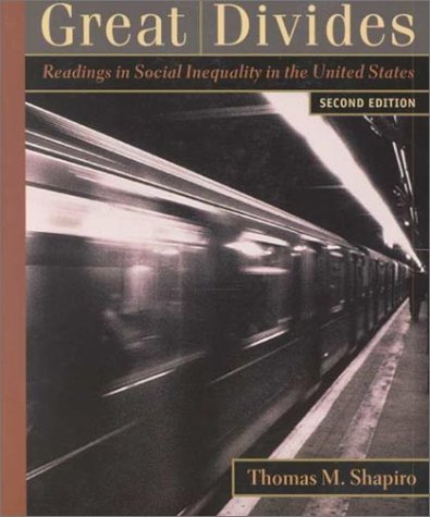 Stock image for Great Divides: Readings in Social Inequality in the United States for sale by Indiana Book Company