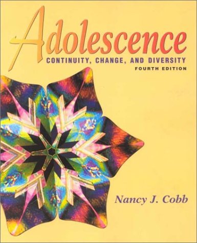 Stock image for Adolescence: Continuity, Change, and Diversity for sale by HPB-Red