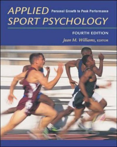 Stock image for Applied Sport Psychology: Personal Growth to Peak Performance for sale by WorldofBooks