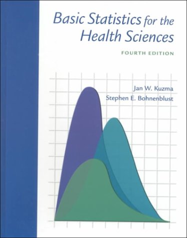 Stock image for Basic Statistics for the Health Sciences for sale by Wonder Book