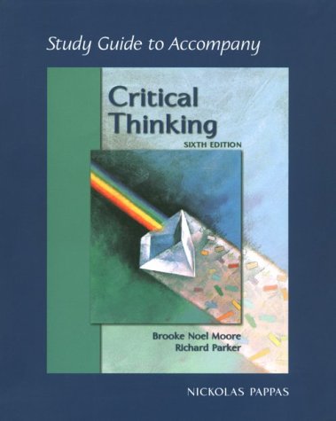 Stock image for Study Guide t/a Critical Thinking for sale by HPB-Red