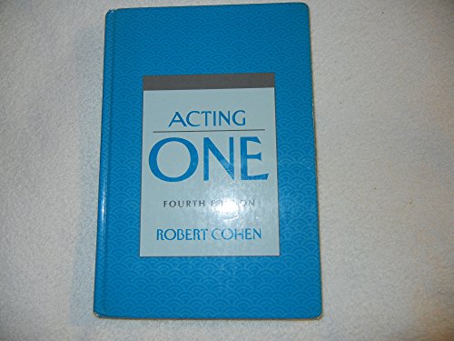 Imagen de archivo de Acting One a la venta por SecondSale