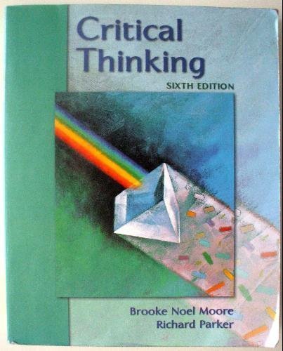 Beispielbild fr Critical Thinking zum Verkauf von Callaghan Books South