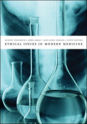 Beispielbild fr Ethical Issues in Modern Medicine zum Verkauf von Better World Books