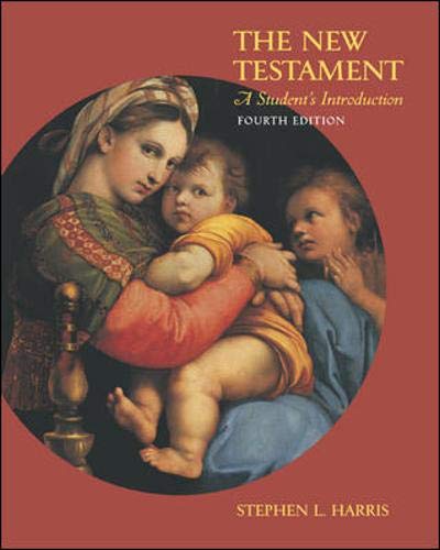 Beispielbild fr The New Testament: A Student's Introduction zum Verkauf von SecondSale