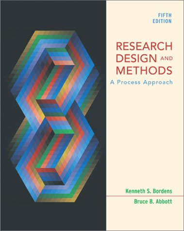 9780767421522: Research and Design Methods: A Process Approach