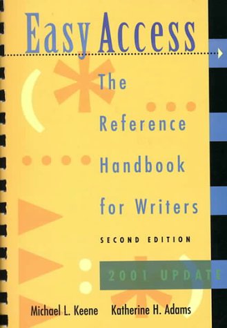 Stock image for Easy Access: The Reference Handbook for Writers for sale by Wonder Book