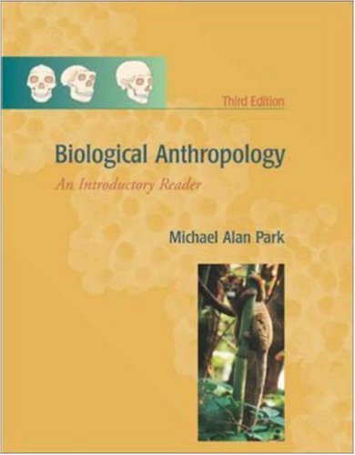 Imagen de archivo de Biological Anthropology: An Introductory Reader a la venta por SecondSale