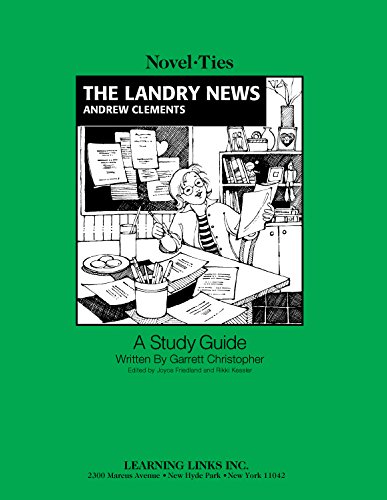 Imagen de archivo de Landry News: Novel-Ties Study Guide a la venta por Revaluation Books