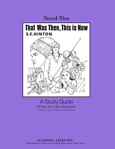 Stock image for That was Then, This is Now: Novel-Ties Study Guide for sale by Save With Sam