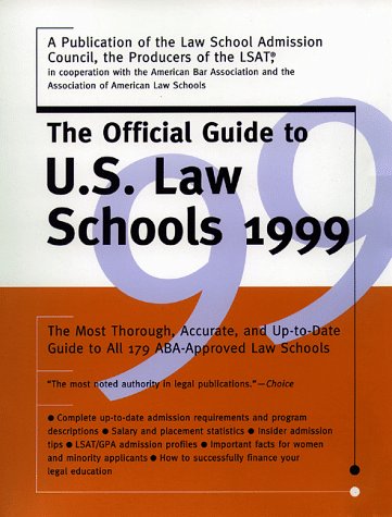 Stock image for The Official Guide to US Law Schools (Serial) for sale by Robinson Street Books, IOBA