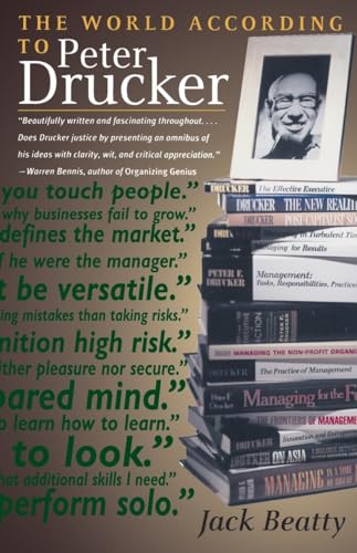 Beispielbild fr The World According to Peter Drucker zum Verkauf von BooksRun