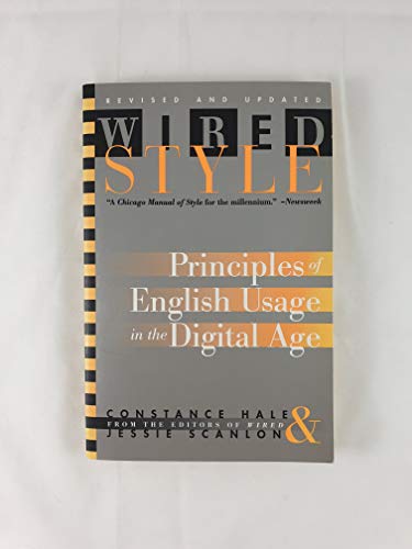 Beispielbild fr Wired Style: Principles of English Usage in the Digital Age zum Verkauf von Wonder Book