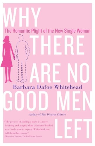 Stock image for Why There Are No Good Men Left : The Romantic Plight of the New Single Woman for sale by Better World Books