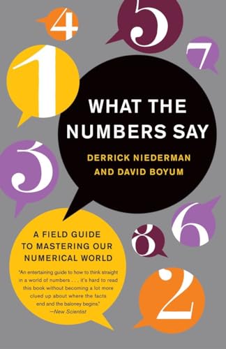 Beispielbild fr What the Numbers Say : A Field Guide to Mastering Our Numerical World zum Verkauf von Better World Books