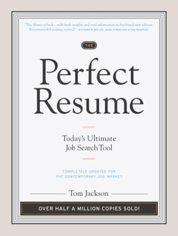 Beispielbild fr The Perfect Resume: Today's Ultimate Job Search Tool zum Verkauf von Wonder Book