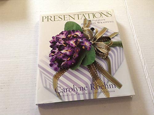 Stock image for Presentations: A Passion for Gift Wrapping for sale by Ed's Editions LLC, ABAA