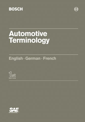Automotive Terminology (9780768003383) by Society Of Automotive Engineers