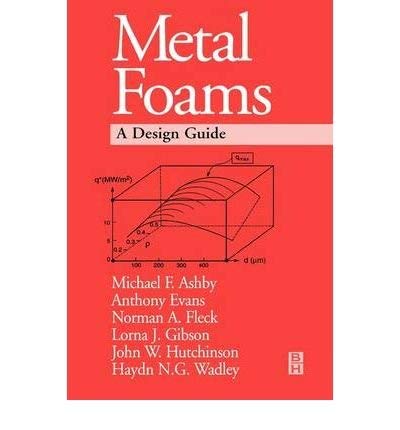 Metal Foams: A Design Guide (9780768005554) by Ashby, M. F.; Evans, Tony; Fleck, N. A.; Gibson, Lorna J.; Hutchinson, John W.; Wadley, H. N. G.