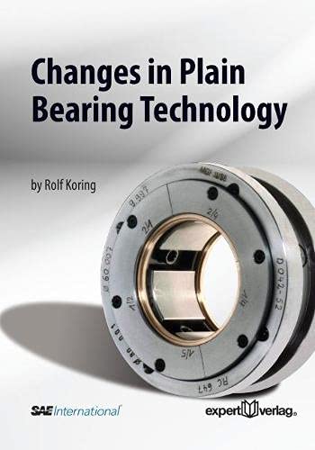 Stock image for Changes in Plain Bearing Technology for sale by Books Puddle