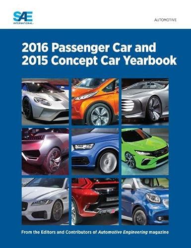 Stock image for 2016 Passenger Car and 2015 Concept Car Yearbook for sale by ThriftBooks-Atlanta