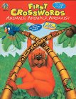 9780768100198: First Crosswords: Animals, Animals, Animals