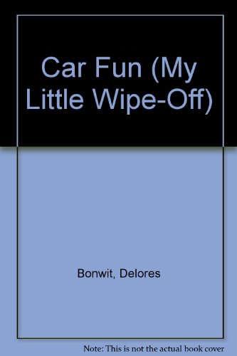 Stock image for My Little Wipe-off Car Fun for sale by Better World Books