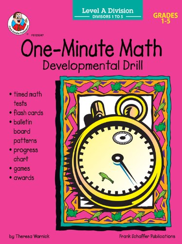 Division: Divisors Level A, Grades 1 - 5: Developmental Drill