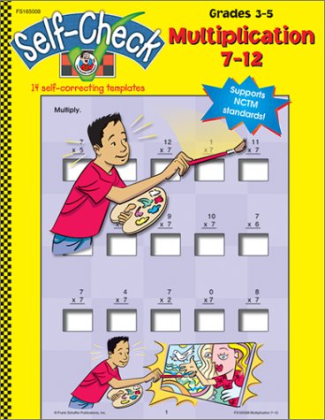 Beispielbild fr Multiplication 7-12 zum Verkauf von ThriftBooks-Dallas