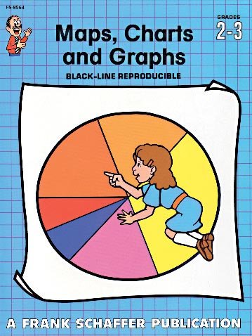 Maps, Charts and Graphs, Grades 2 to 3 (9780768205138) by Scher, Linda