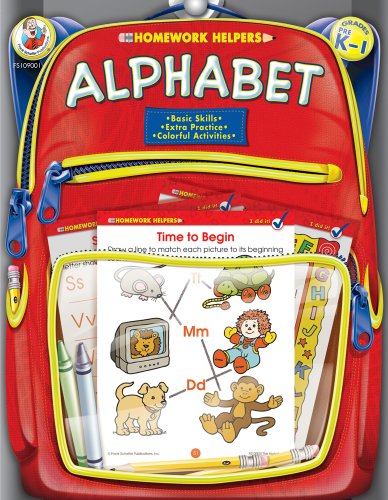 Stock image for Alphabet, Grades PK - 1 for sale by Better World Books