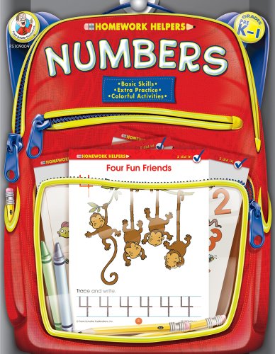 Beispielbild fr Numbers Homework Helper, Grades PreK to 1 zum Verkauf von Wonder Book
