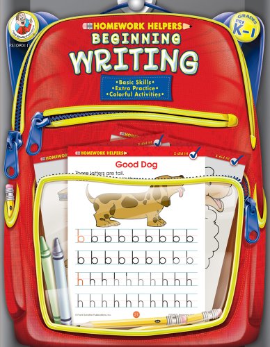 Imagen de archivo de Beginning Writing, Grades PK - 1 a la venta por Better World Books