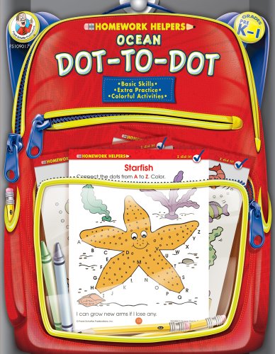 Stock image for Ocean Dot-To-Dot, Grades Pk - 1 for sale by ThriftBooks-Dallas
