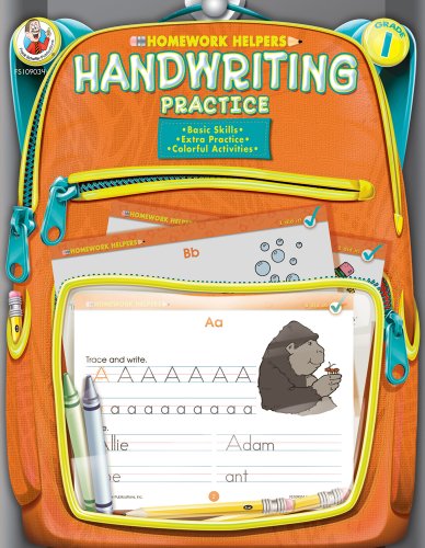 Beispielbild fr Handwriting Practice, Grade 1 (Homework Helper) zum Verkauf von SecondSale
