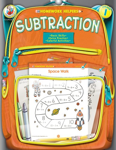 Imagen de archivo de Subtraction Homework Helper, Grade 1 a la venta por Gulf Coast Books