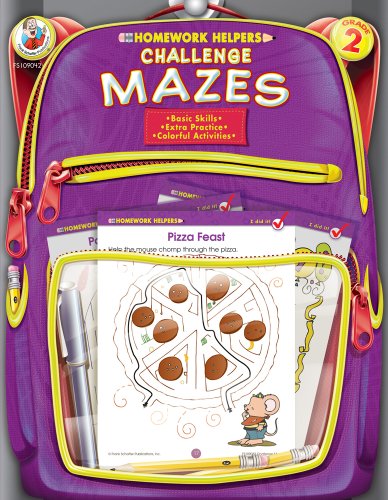 Stock image for Challenge Mazes Homework Helper, Grade 2 for sale by Your Online Bookstore