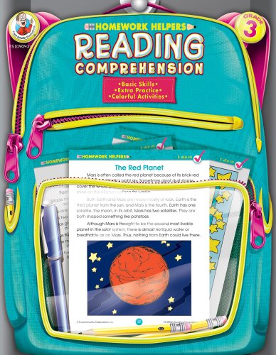 Beispielbild fr Reading Comprehension Homework Helper, Grade 3 zum Verkauf von SecondSale