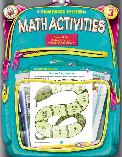 9780768207163: Math Activities, Grade 3 (Homework Helpers)