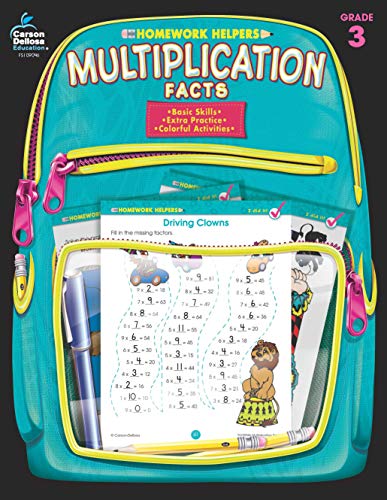 Imagen de archivo de Multiplication Facts, Grade 3 a la venta por Better World Books