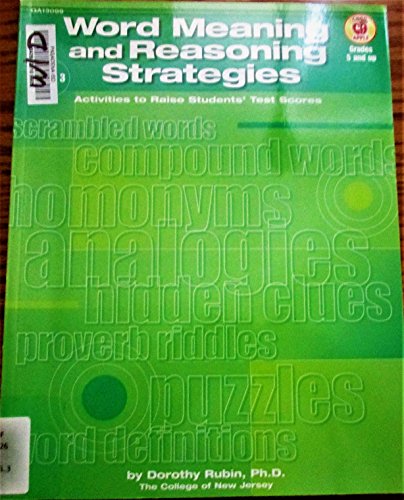 Stock image for Word Meaning and Reasoning Strategies Level 3 Activities to Raise Students' Test Scores for sale by HPB Inc.