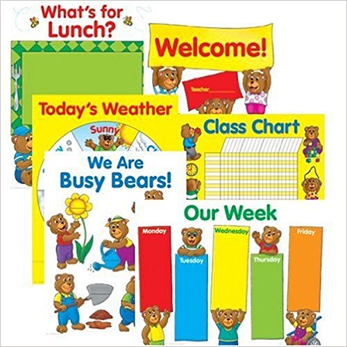 Back to School Teddy Bear Chart Pack (9780768210798) by Carson-Dellosa Publishing