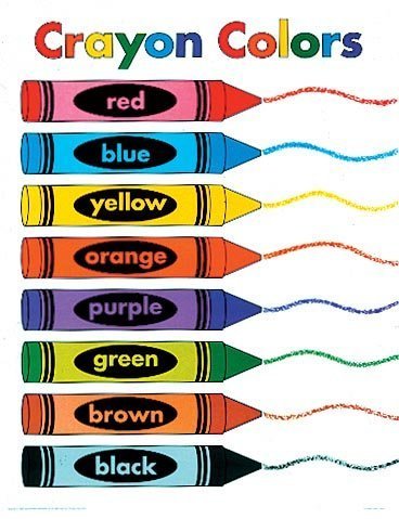 Crayon Colors (Cheap Charts) (9780768212969) by [???]